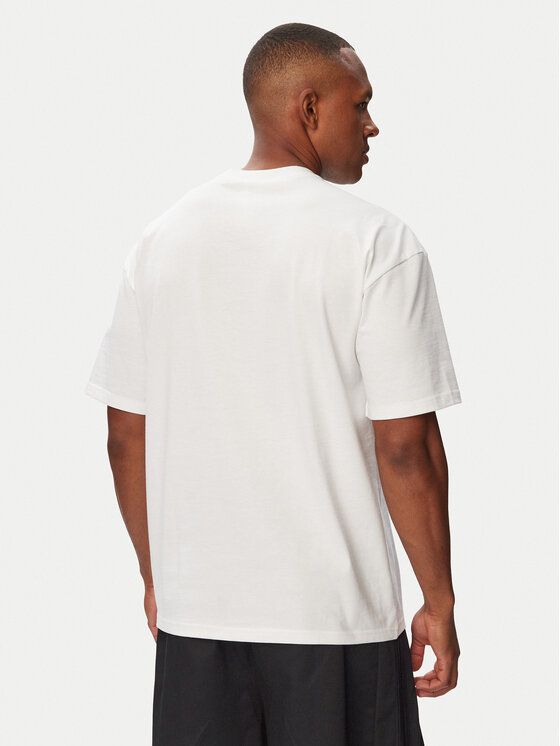 adidas adidas T-shirt Trefoil Essentials LooseI A7534 Bianco Regular Fit