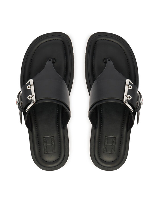 Tommy Jeans Infradito Tommy Jeans Tjw Buckle Sandal EN0EN02948 Nero