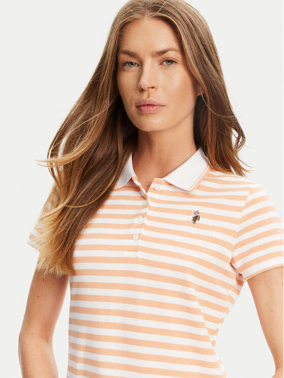 U.S. Polo Assn. U.S. Polo Assn. Поло WUP1310 Оранжевий Regular Fit