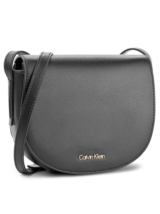 Calvin Klein Дамска чанта Calvin Klein Frame Saddle Bag K60K603982 Черен
