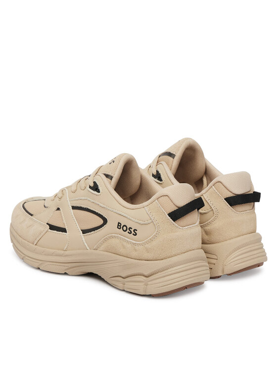 BOSS Sneakersy BOSS J53241 S Béžová