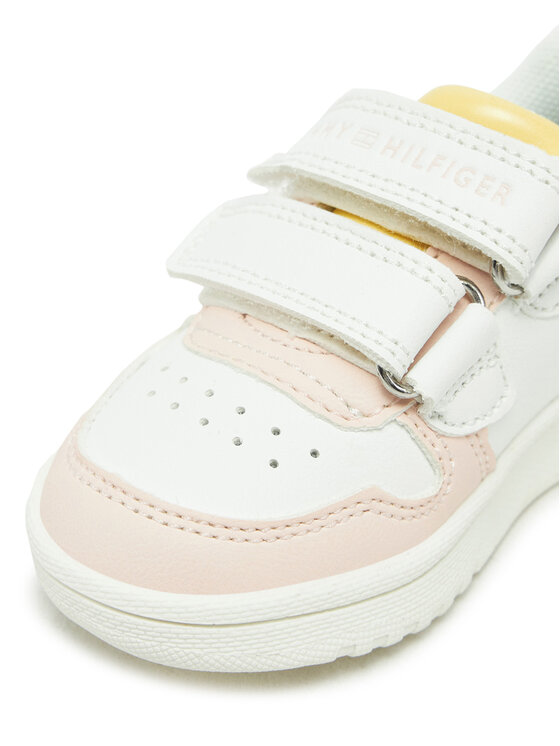 Tommy Hilfiger Superge Tommy Hilfiger Flag Low Cut Velcro Sneaker T1A9-33730-1439 M Pisana