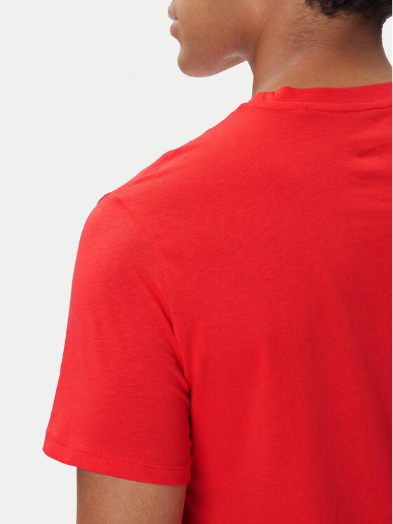 Mustang Mustang Camiseta Austin 1016853 Rojo Regular Fit