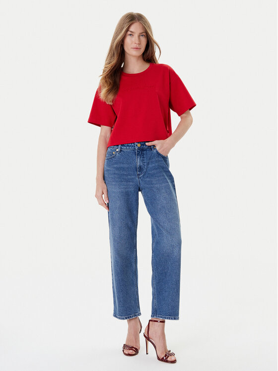 MICHAEL Michael Kors MICHAEL Michael Kors Футболка MT551T65MF Червоний Relaxed Fit