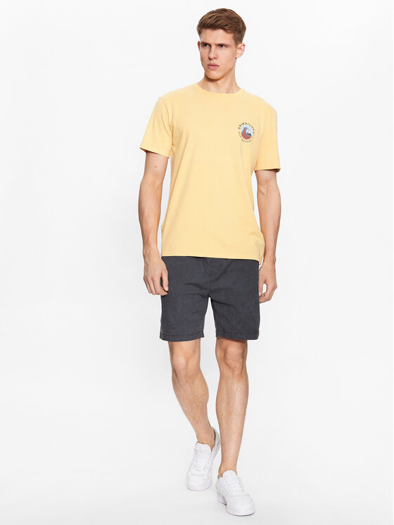 Quiksilver Quiksilver Футболка Qs Bubble Stamp EQYZT07258 Жовтий Regular Fit