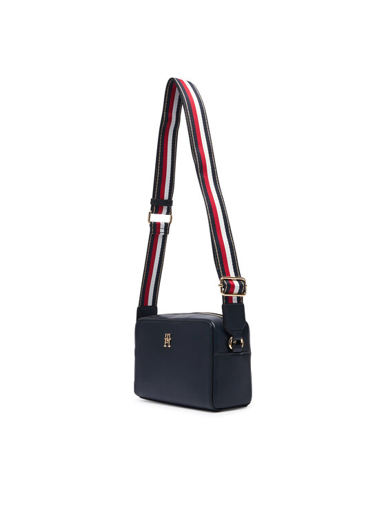 Tommy Hilfiger Kabelka Tommy Hilfiger Th Joy Camera Bag Corp AW0AW19315 Tmavomodrá