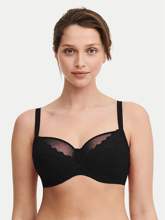 Chantelle Chantelle Sujetador con aros Floral Touch C94210 Negro