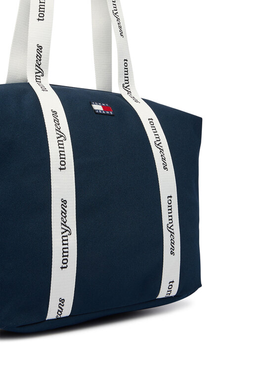 Tommy Jeans Kabelka Tommy Jeans Tjw Ess Daily Tote AW0AW18461 Tmavomodrá