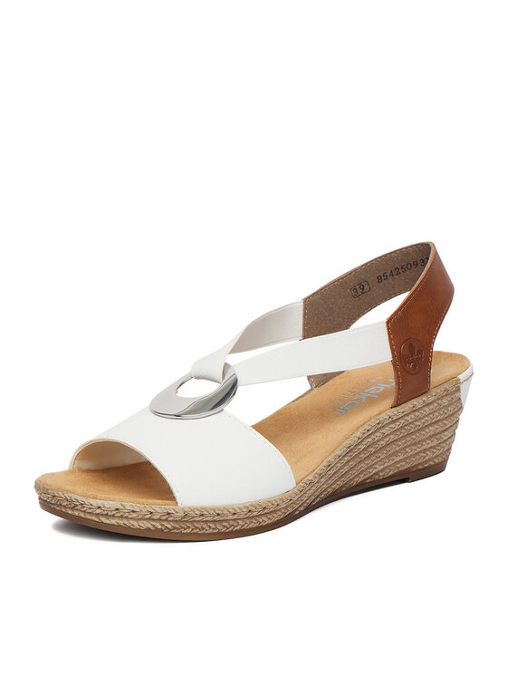 Rieker Sandale Rieker CEO-624H6-81 Alb
