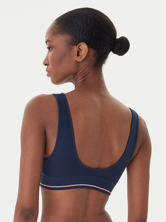 Tommy Hilfiger Tommy Hilfiger Top de sujetador UW0UW06062 Azul marino