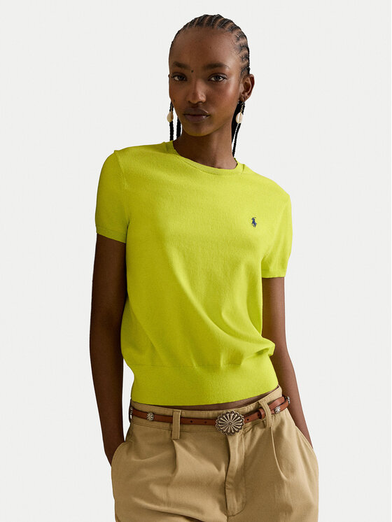 Polo Ralph Lauren Polo Ralph Lauren Camiseta 211971872503 Verde Slim Fit