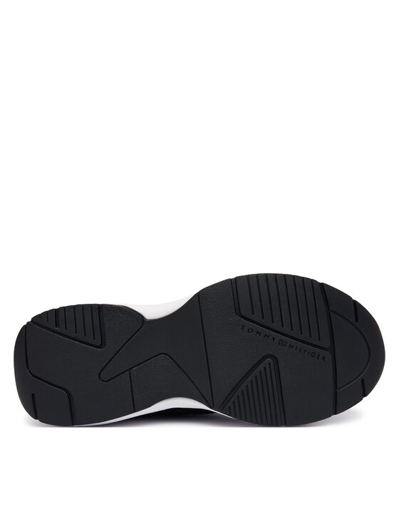 Tommy Hilfiger Superge Tommy Hilfiger Th Modern Sporty Runner Leather FW0FW09590 Črna