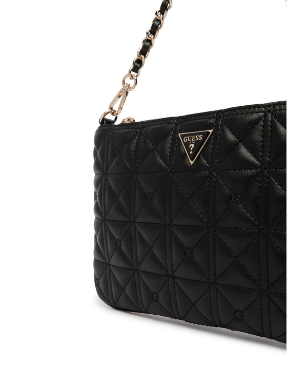 Guess Дамска чанта Guess PW7568 P6274 Черен