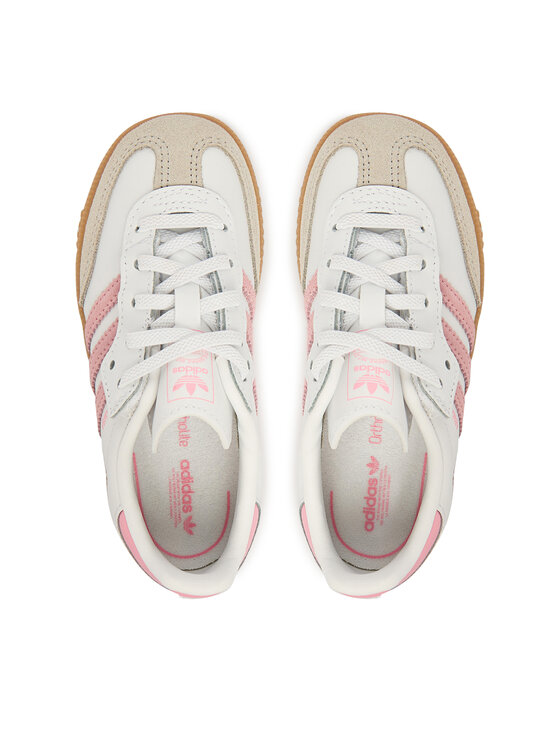 adidas Снікерcи adidas Samba Og Comfort Closure Elastic Lace JQ2028 Білий