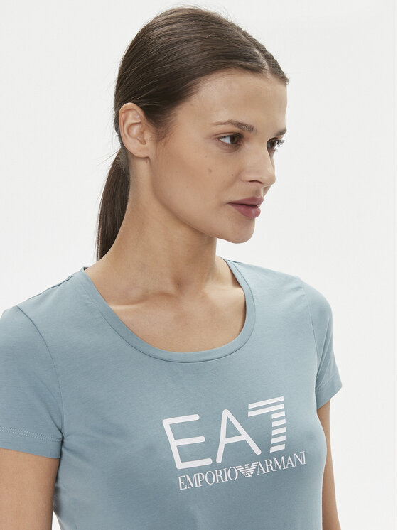 EA7 Emporio Armani EA7 Emporio Armani Majica 8NTT66 TJFKZ 1533 Modra Slim Fit