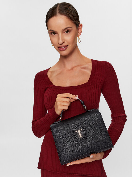 Trussardi Τσάντα Trussardi 75B01354 Μαύρο