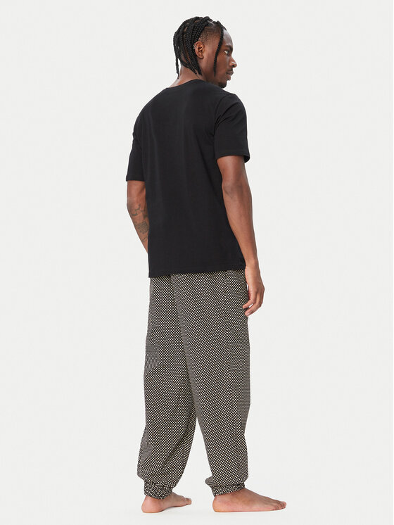 BOSS BOSS Pijama Easy Long 50535875 Beis Relaxed Fit