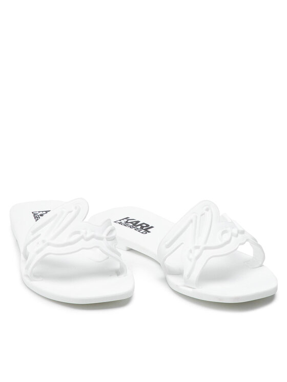 KARL LAGERFELD Шльопанці KARL LAGERFELD KL80008 Білий