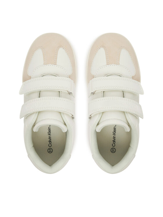 Calvin Klein Jeans Sneakers Calvin Klein Jeans Low Cut Velcro Sneaker V1X9-82075-1269 S Alb
