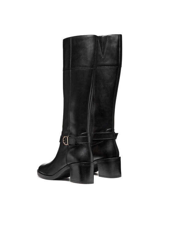 Geox Botas altas Geox D Serilda 60 D56XXB 00043 C9999 Negro