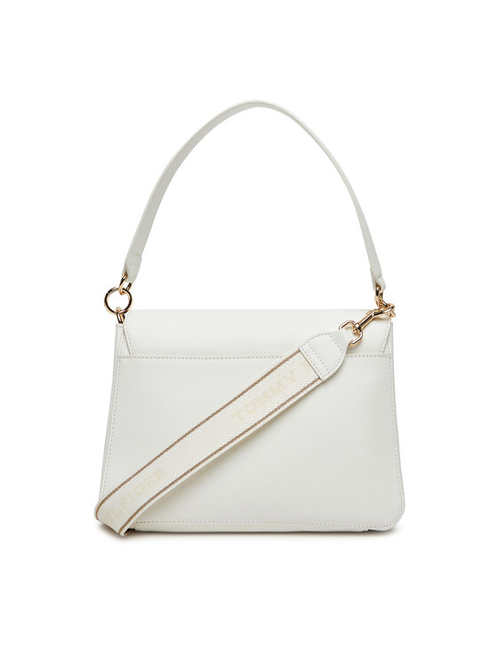 Tommy Hilfiger Τσάντα Tommy Hilfiger Th Joy Shoulder Bag AW0AW16815 Λευκό