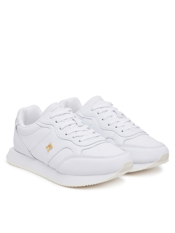 Tommy Hilfiger Laisvalaikio batai Tommy Hilfiger Runner FW0FW08696 Balta