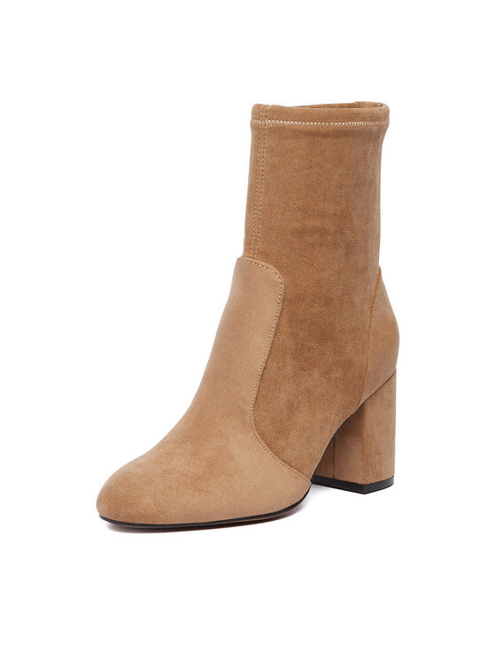 Nine West Botki Nine West CEO-C6031-1 Beżowy