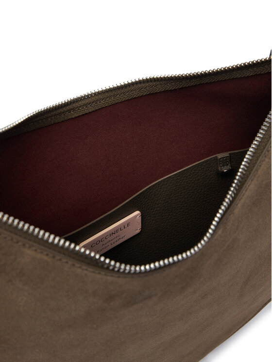 Coccinelle Сумка Coccinelle QKG Coccinellesunup Suede E1 QKG 13 01 01 Хакі