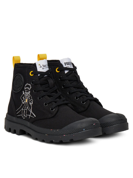 Palladium Pohodni čevlji Palladium Pampa-Petit Prince 74449-008-M Črna