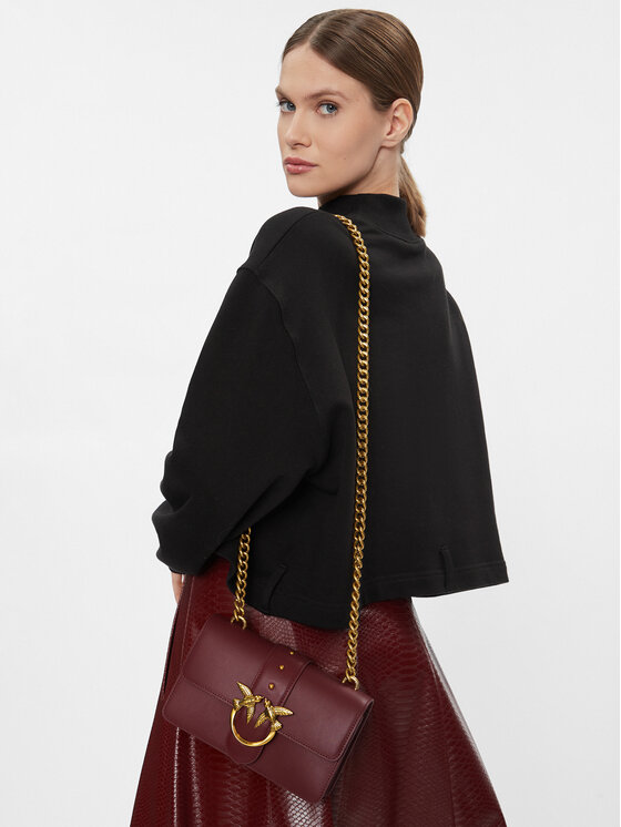 PINKO Torebka Pinko Love One Mini C AI 23-24 PLTT 100058 A0F1 Bordowy