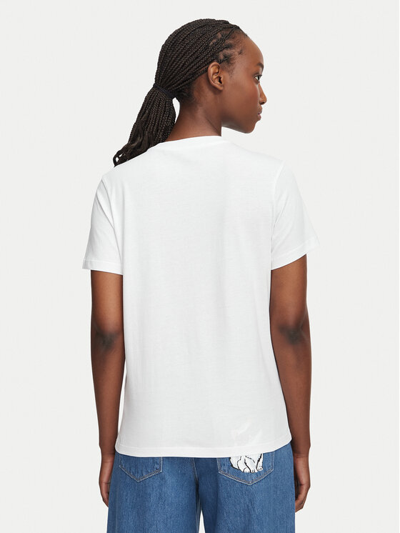 KARL LAGERFELD KARL LAGERFELD Camiseta B2W17094 Blanco Regular Fit