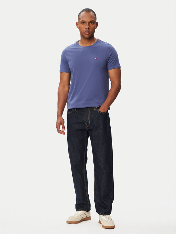 Tommy Jeans Tommy Jeans T-Shirt Jersey DM0DM04411 Μπλε Slim Fit