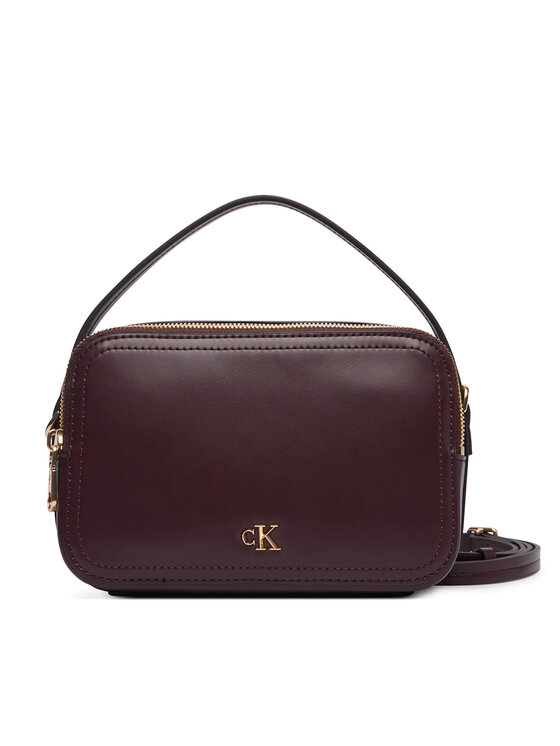 Calvin Klein Torbica Calvin Klein Ck Hardware Camera Bag LV04F3678G Tamnocrvena