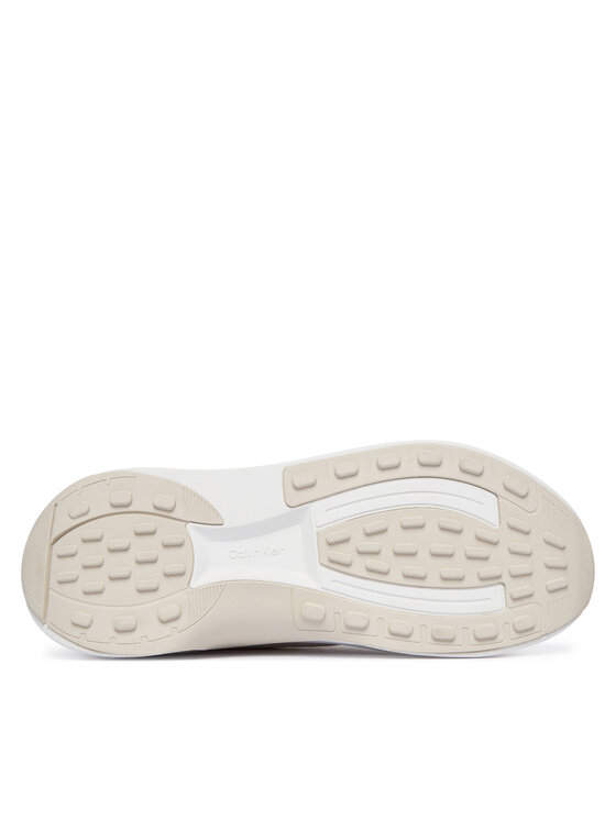 Calvin Klein Sneakersy Calvin Klein Chunky Runner Laceup Hf Blst Ny HW0HW03111 Biela