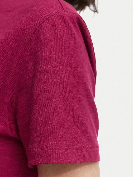 Beverly Hills Polo Club Beverly Hills Polo Club Camiseta P-SS26W-TS6510 Guinda/burdeos Regular Fit