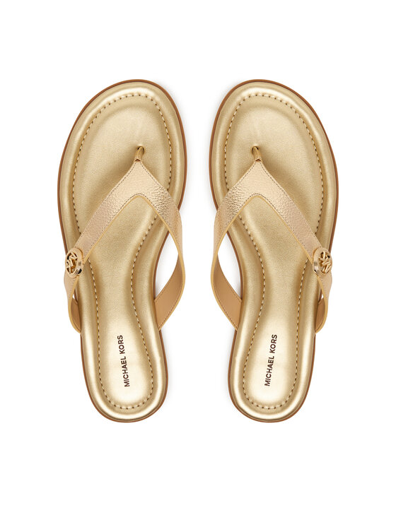 MICHAEL Michael Kors В'єтнамки MICHAEL Michael Kors Ering Thong 40S6ERFS1M Золотий