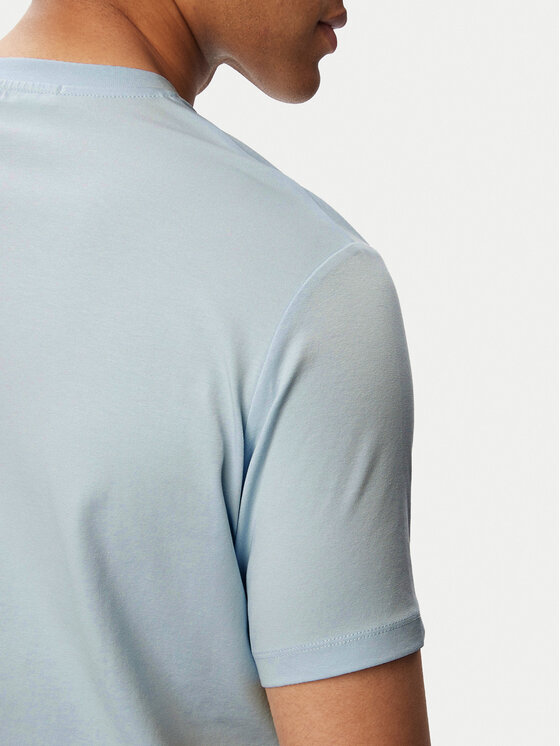 KARL LAGERFELD KARL LAGERFELD Camiseta 755781 563235 Azul claro Regular Fit