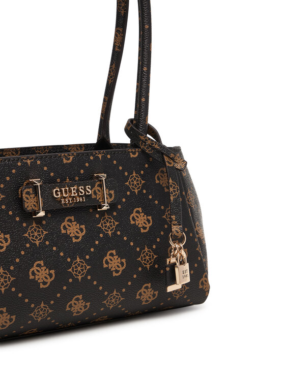 Guess Сумка Guess Carrie Logo HWGP98 98080 Коричневий