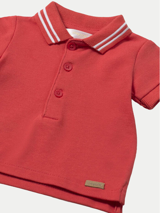 Mayoral Mayoral Поло 190 Червоний Regular Fit