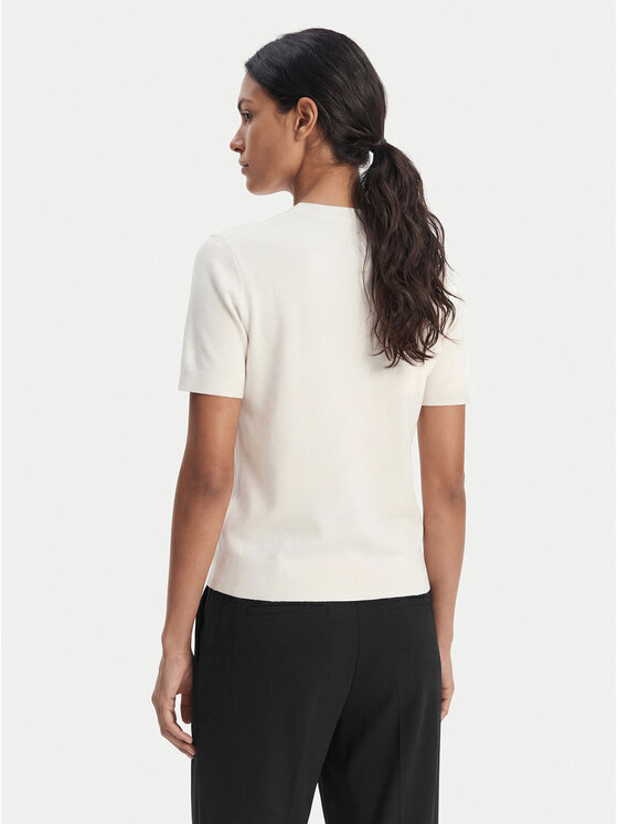 Calvin Klein Calvin Klein Camiseta LV147E303G Écru Regular Fit