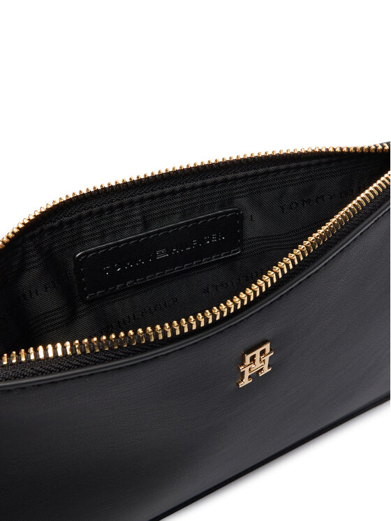 Tommy Hilfiger Torebka Tommy Hilfiger Th Icon Chain Shoulder Pouch AW0AW18298 Czarny