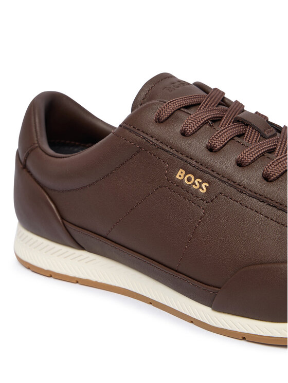 BOSS Снікерcи BOSS Nitan 50568493 Темно-коричневий