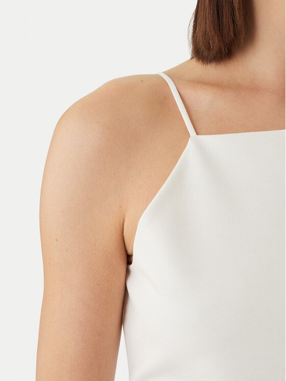 Calvin Klein Jeans Calvin Klein Jeans Top Ponte LV044F206G Bianco Slim Fit