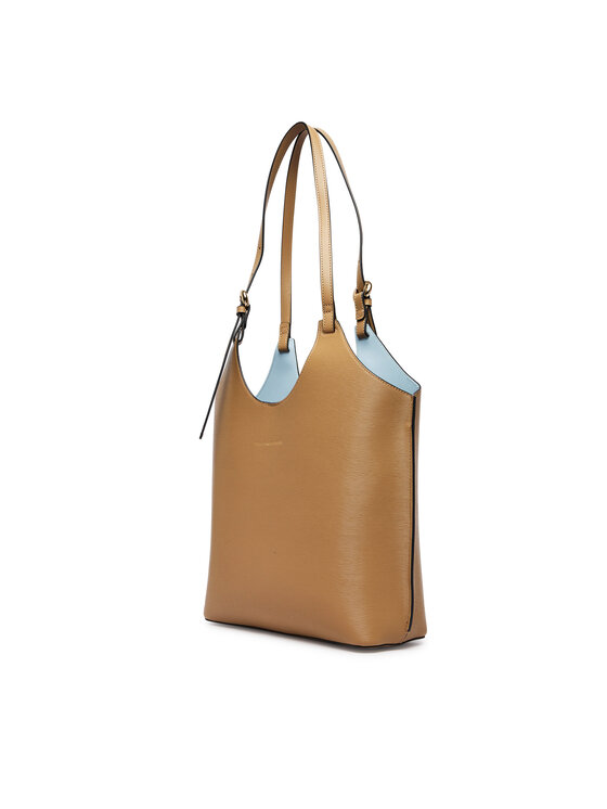 Tommy Hilfiger Kabelka Tommy Hilfiger Th Modern Tote AW0AW18618 Hnedá