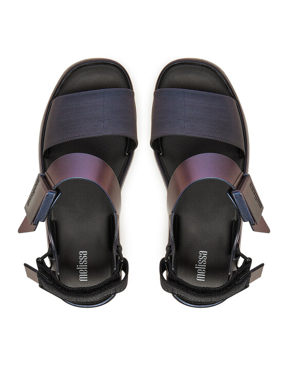 Melissa Босоніжки Melissa Melissa Kick Off Sandal Metallic Ad M 36081 Cиній