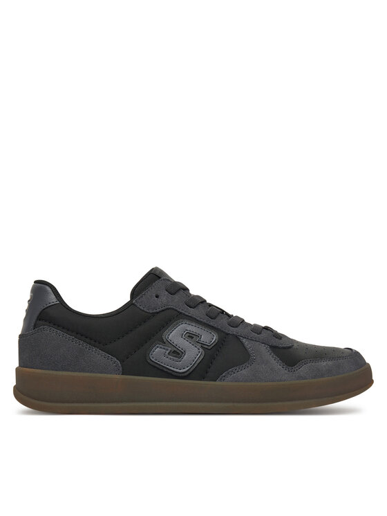 Skechers Снікерcи Skechers New Wave Cup-Calven 210961/BKGY Чорний