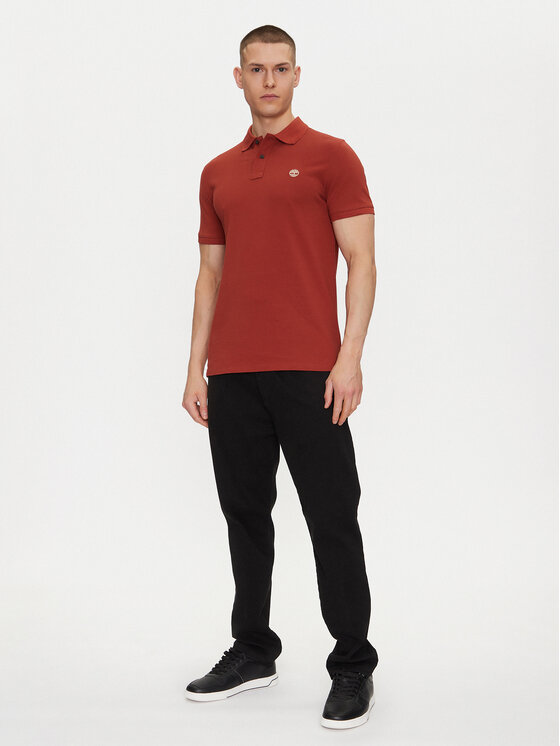Timberland Timberland Polo TB0A6VDP Rojo Regular Fit