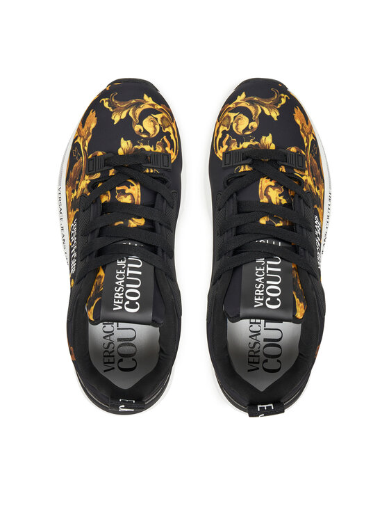 Versace Jeans Couture Снікерcи Versace Jeans Couture 79VA3SAA ZSC97 Чорний
