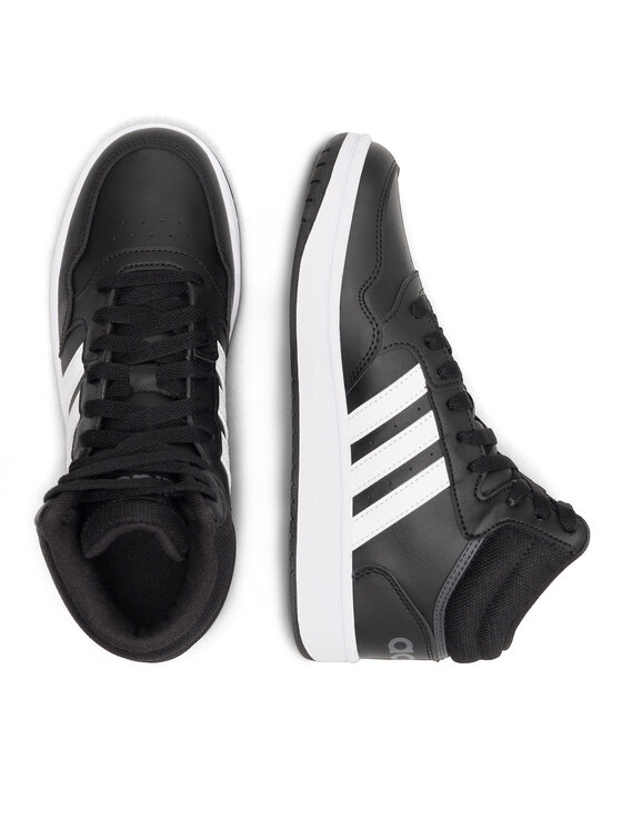 adidas Sneakersy adidas HOOPS MID 3.0 K GW0402 Čierna