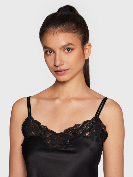 LAUREN RALPH LAUREN Lauren Ralph Lauren Піжама ILN11684 Чорний Regular Fit